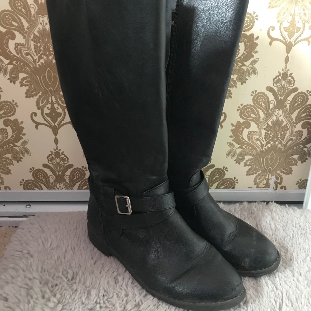 Cat and Jack Black Boots